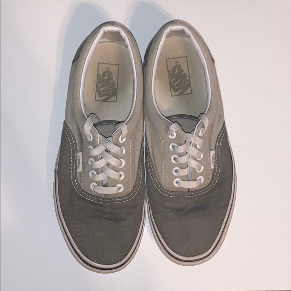Authentic Two Tone Grey Vans